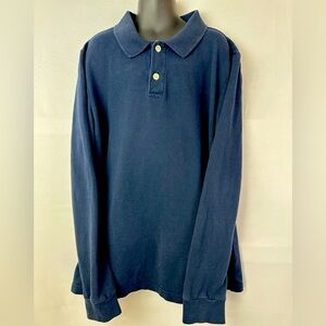 Old Navy Blue Long Sleeve Boys Uniform 10/12 L